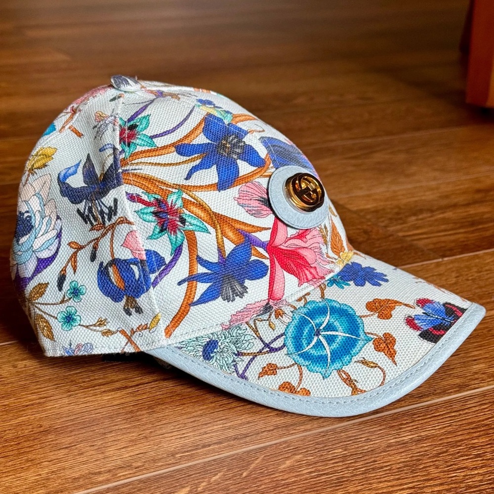 *Rare* Gucci Flora Baseball Cap - Picture 2 of 5